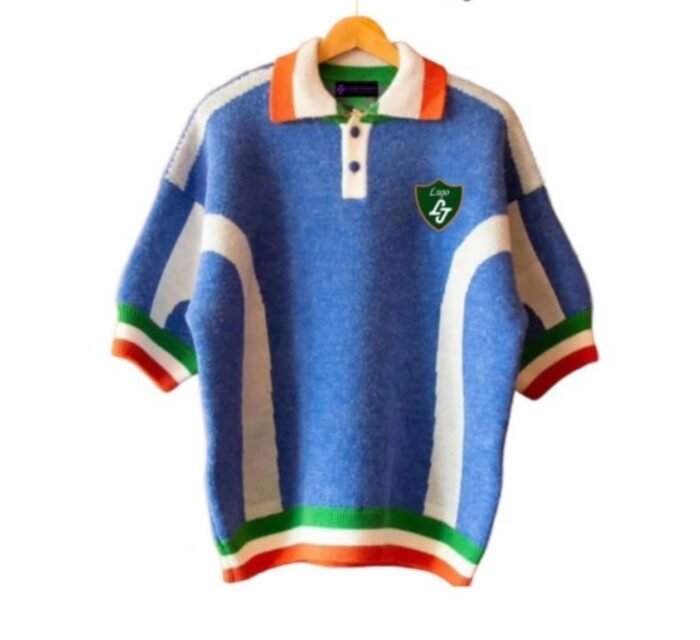 Lujo Knitted Polo Shirt