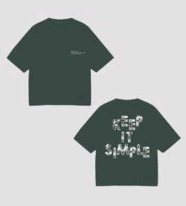 Lujo Classic T-shirt – Green