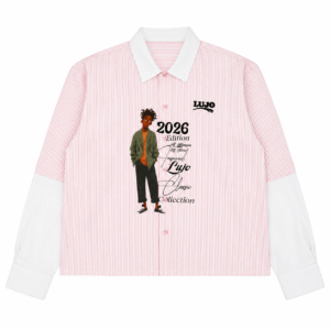 Lujo Pink Script Shirt
