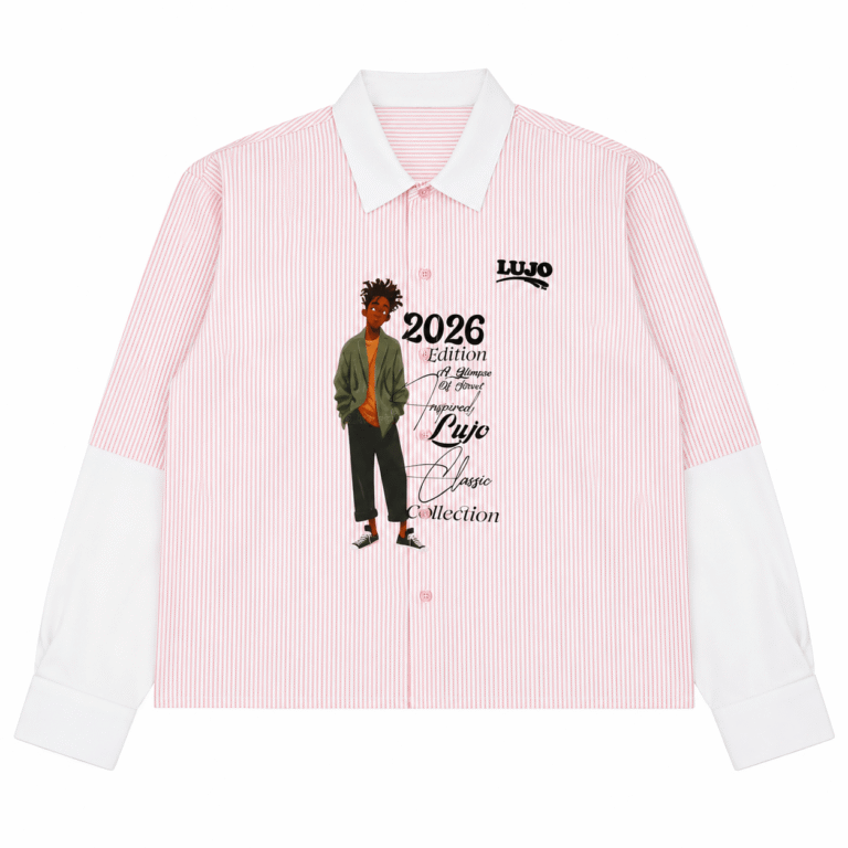 Lujo Pink Script Shirt